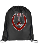 Desert Heights Preparatory HS Football Full Football - Drawstring Bag