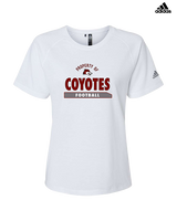 Desert Heights Preparatory HS Football Property - Womens Adidas Performance Shirt
