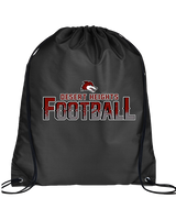Desert Heights Preparatory HS Football Splatter - Drawstring Bag