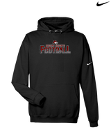 Desert Heights Preparatory HS Football Splatter - Nike Club Fleece Hoodie