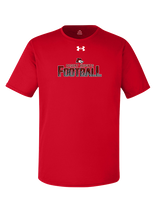 Desert Heights Preparatory HS Football Splatter - Under Armour Mens Team Tech T-Shirt