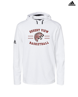 Desert View HS Boys Basketball Curve - Mens Adidas Hoodie