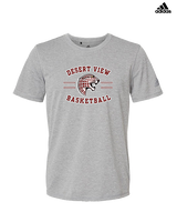 Desert View HS Boys Basketball Curve - Mens Adidas Performance Shirt