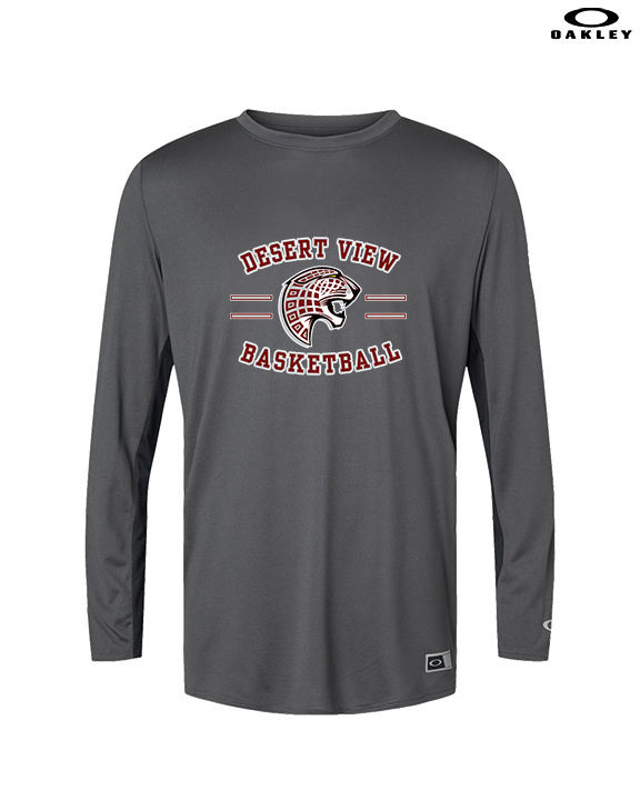 Desert View HS Boys Basketball Curve - Mens Oakley Longsleeve