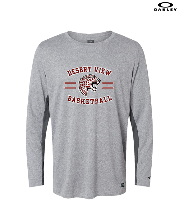 Desert View HS Boys Basketball Curve - Mens Oakley Longsleeve