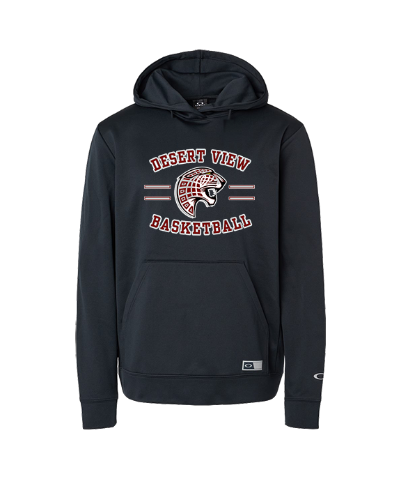 Desert View HS Boys Basketball Curve - Oakley Performance Hoodie
