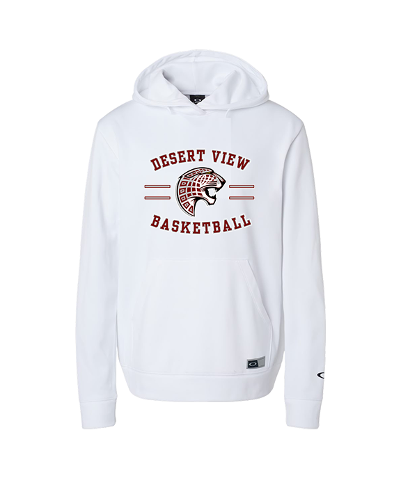 Desert View HS Boys Basketball Curve - Oakley Performance Hoodie