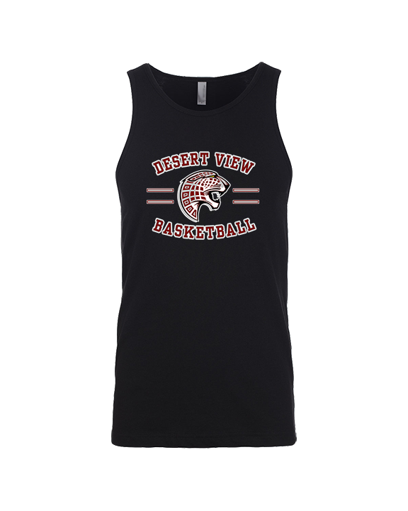 Desert View HS Boys Basketball Curve - Tank Top