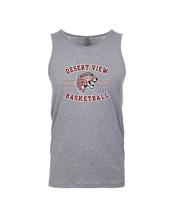 Desert View HS Boys Basketball Curve - Tank Top
