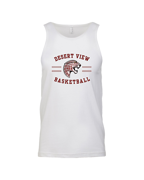 Desert View HS Boys Basketball Curve - Tank Top
