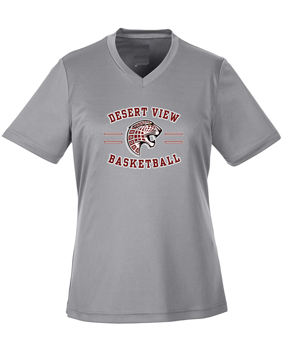 Desert View HS Boys Basketball Curve - Womens Performance Shirt