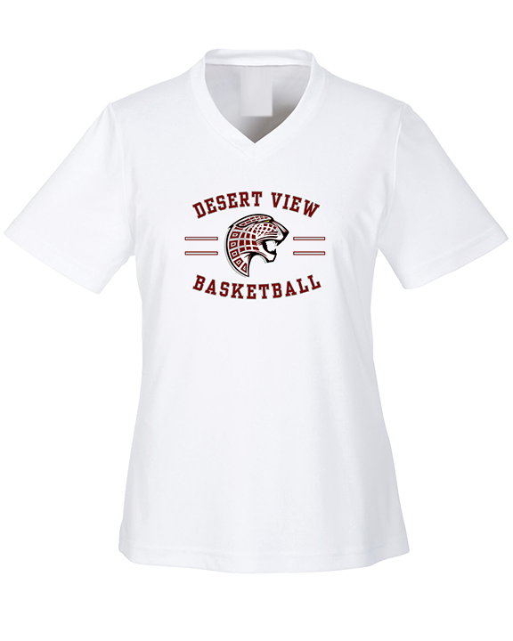 Desert View HS Boys Basketball Curve - Womens Performance Shirt