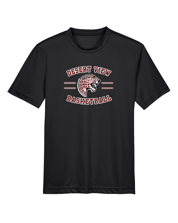 Desert View HS Boys Basketball Curve - Youth Performance Shirt
