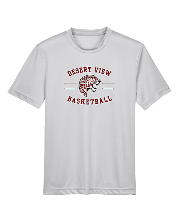 Desert View HS Boys Basketball Curve - Youth Performance Shirt