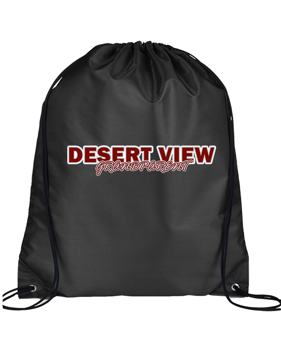 Desert View HS Boys Basketball Grandparent - Drawstring Bag
