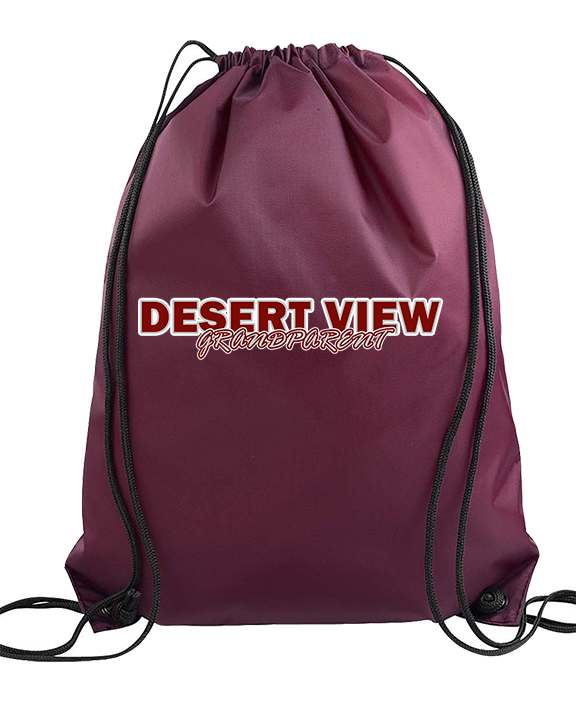 Desert View HS Boys Basketball Grandparent - Drawstring Bag