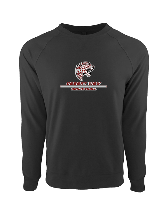 Desert View HS Boys Basketball Split - Crewneck Sweatshirt