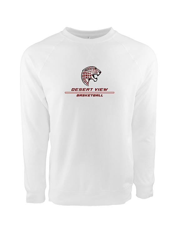 Desert View HS Boys Basketball Split - Crewneck Sweatshirt