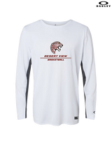 Desert View HS Boys Basketball Split - Mens Oakley Longsleeve