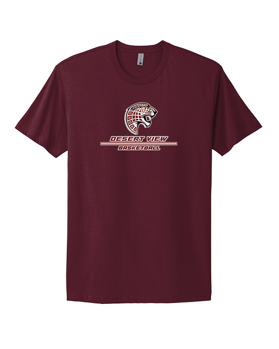 Desert View HS Boys Basketball Split - Mens Select Cotton T-Shirt