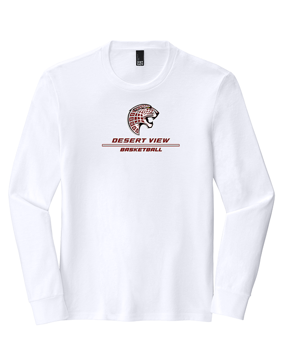 Desert View HS Boys Basketball Split - Tri-Blend Long Sleeve