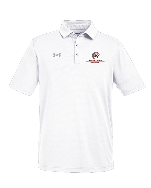 Desert View HS Boys Basketball Split - Under Armour Mens Tech Polo