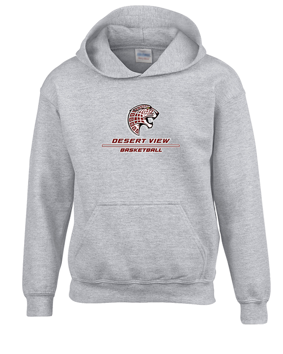 Desert View HS Boys Basketball Split - Youth Hoodie