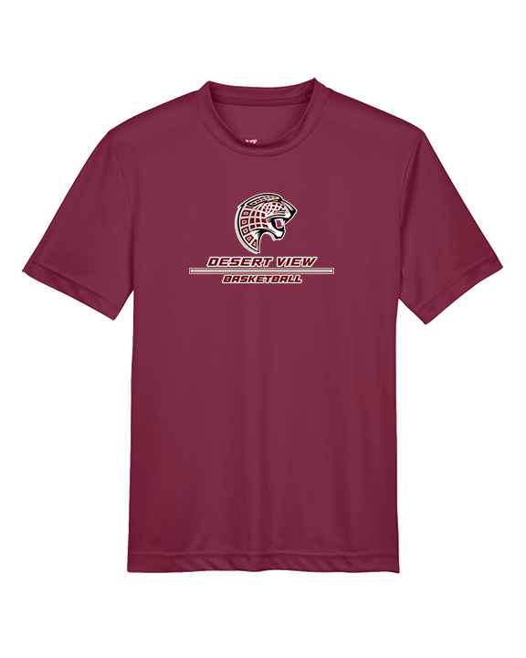 Desert View HS Boys Basketball Split - Youth Performance Shirt