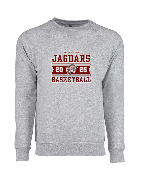 Desert View HS Boys Basketball Stamp - Crewneck Sweatshirt