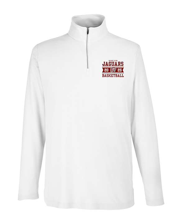 Desert View HS Boys Basketball Stamp - Mens Quarter Zip
