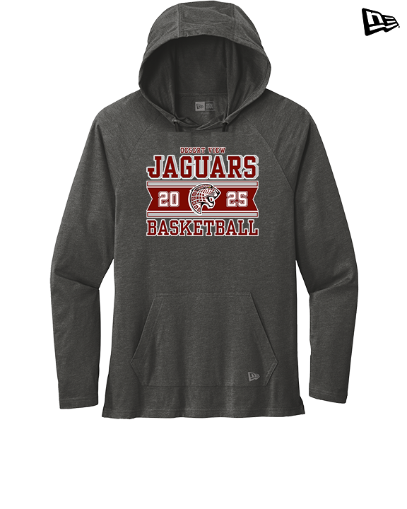 Desert View HS Boys Basketball Stamp - New Era Tri-Blend Hoodie