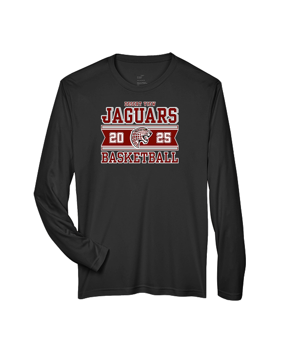 Desert View HS Boys Basketball Stamp - Performance Longsleeve