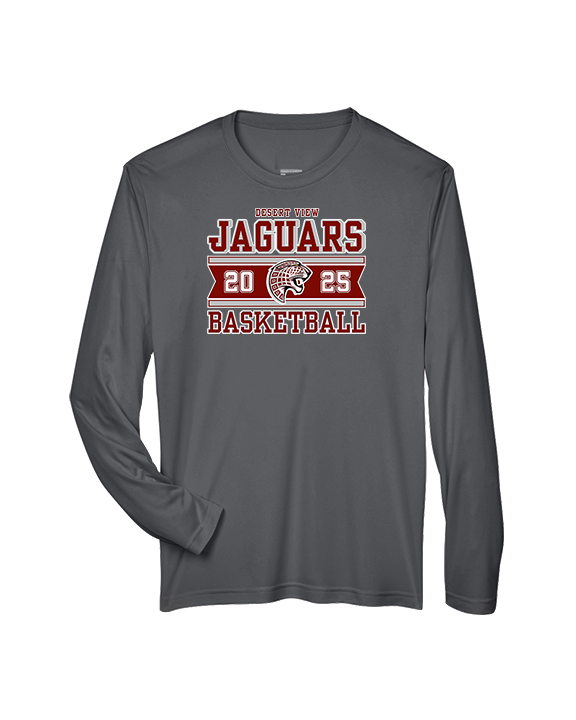 Desert View HS Boys Basketball Stamp - Performance Longsleeve