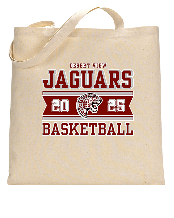 Desert View HS Boys Basketball Stamp - Tote