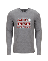 Desert View HS Boys Basketball Stamp - Tri-Blend Long Sleeve