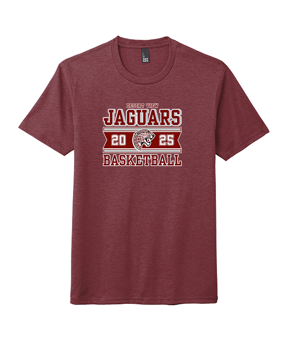 Desert View HS Boys Basketball Stamp - Tri-Blend Shirt