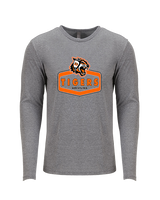 Douglas HS Wrestling Board - Tri-Blend Long Sleeve