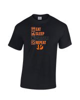 Douglas HS Wrestling Eat Sleep Wrestle - Cotton T-Shirt