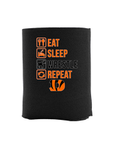 Douglas HS Wrestling Eat Sleep Wrestle - Koozie