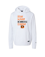 Douglas HS Wrestling Eat Sleep Wrestle - Oakley Performance Hoodie