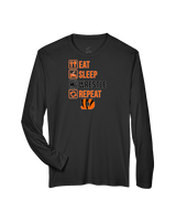 Douglas HS Wrestling Eat Sleep Wrestle - Performance Longsleeve