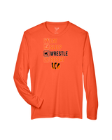 Douglas HS Wrestling Eat Sleep Wrestle - Performance Longsleeve