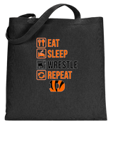 Douglas HS Wrestling Eat Sleep Wrestle - Tote