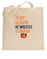 Douglas HS Wrestling Eat Sleep Wrestle - Tote