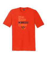 Douglas HS Wrestling Eat Sleep Wrestle - Tri-Blend Shirt