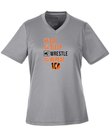 Douglas HS Wrestling Eat Sleep Wrestle - Womens Performance Shirt