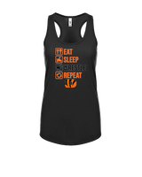 Douglas HS Wrestling Eat Sleep Wrestle - Womens Tank Top