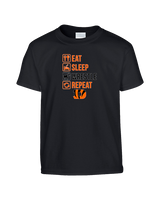 Douglas HS Wrestling Eat Sleep Wrestle - Youth Shirt