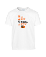 Douglas HS Wrestling Eat Sleep Wrestle - Youth Shirt