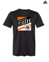 Douglas HS Wrestling Square - Mens Adidas Performance Shirt